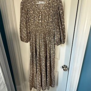 Baltic Born Floral Long Sleeve Dress - S